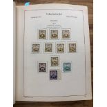 CZECHOSLOVAKIA 1918 - 82 used collection in large KA - BE printed album, a general run through inc