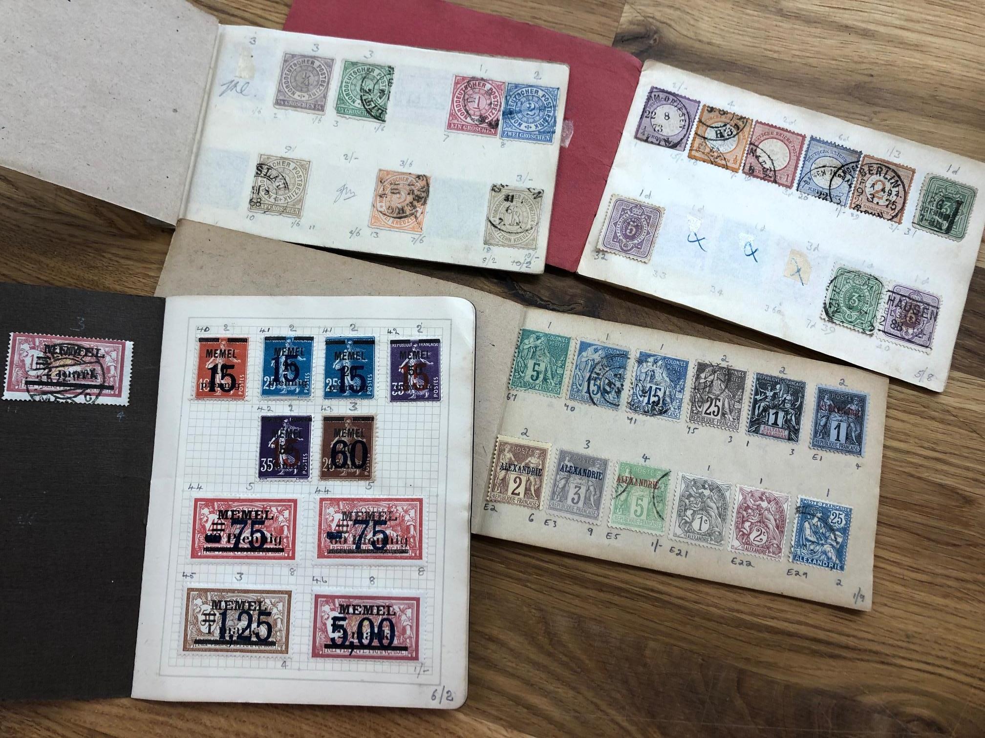 1946 APPROVAL BOOKLETS containing Germany a few states plus Empire issues. Some expensive 1872 small - Image 2 of 2