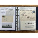 SCANDINAVIA an album containing some 80 shipping related items. It includes some more interesting or