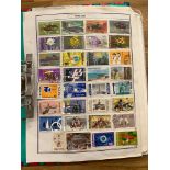 BOX containing various remainder collections noted stock book of China, stock book of Switzerland,