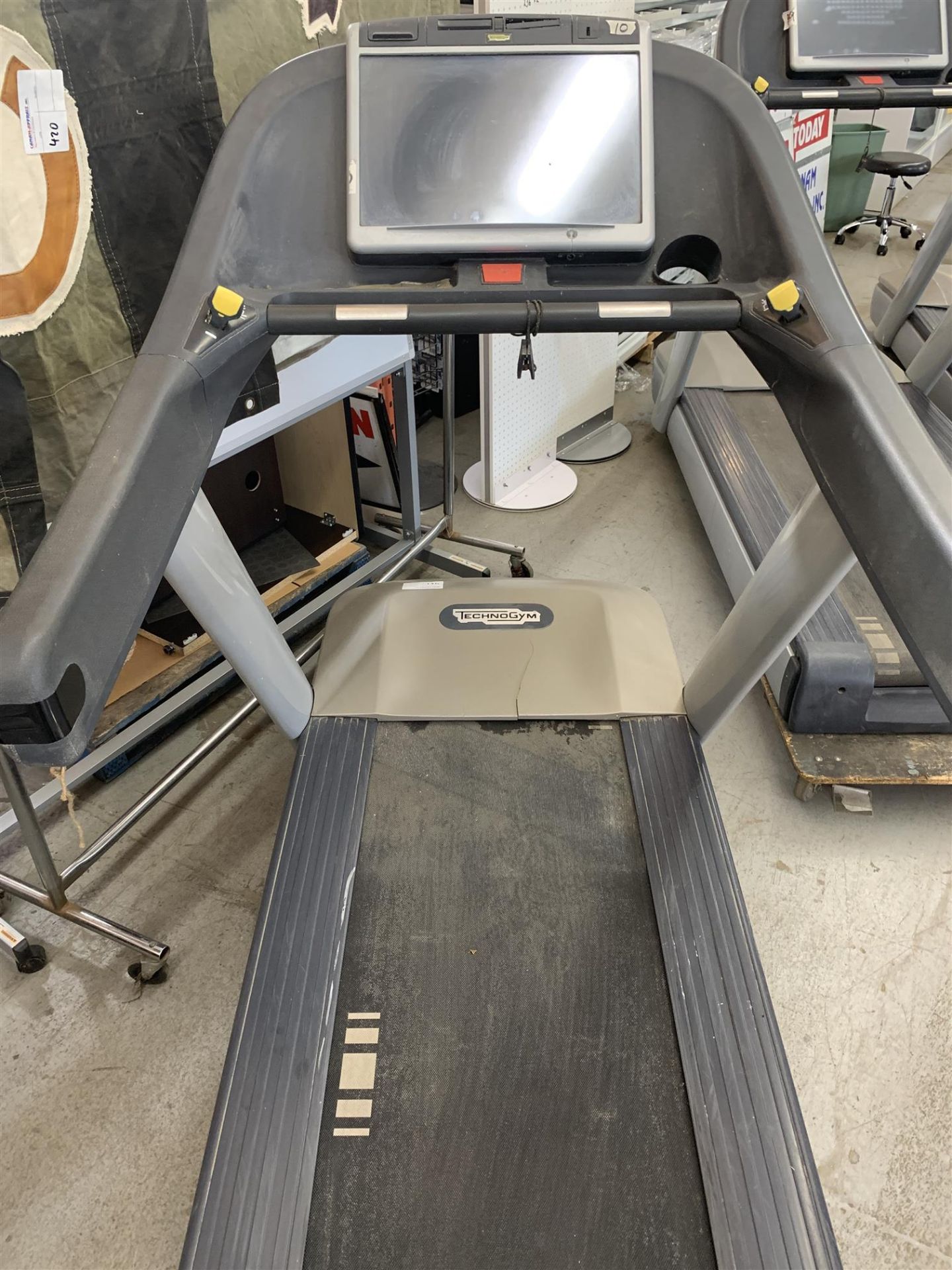 TECHNOGYM TREADMILL W/ DIGITAL SCREEN - Image 2 of 2