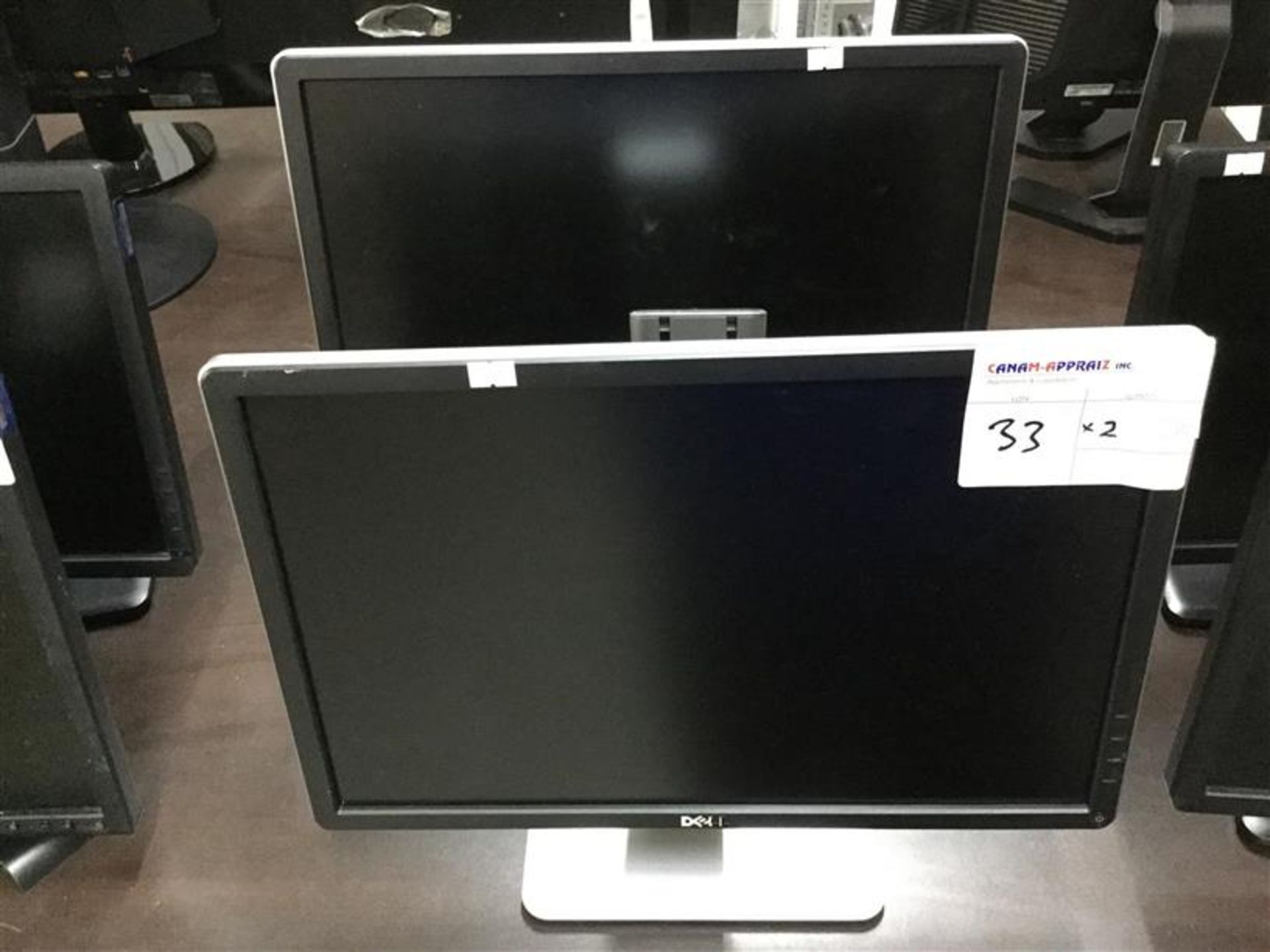 DELL MONITORS X 2PCS