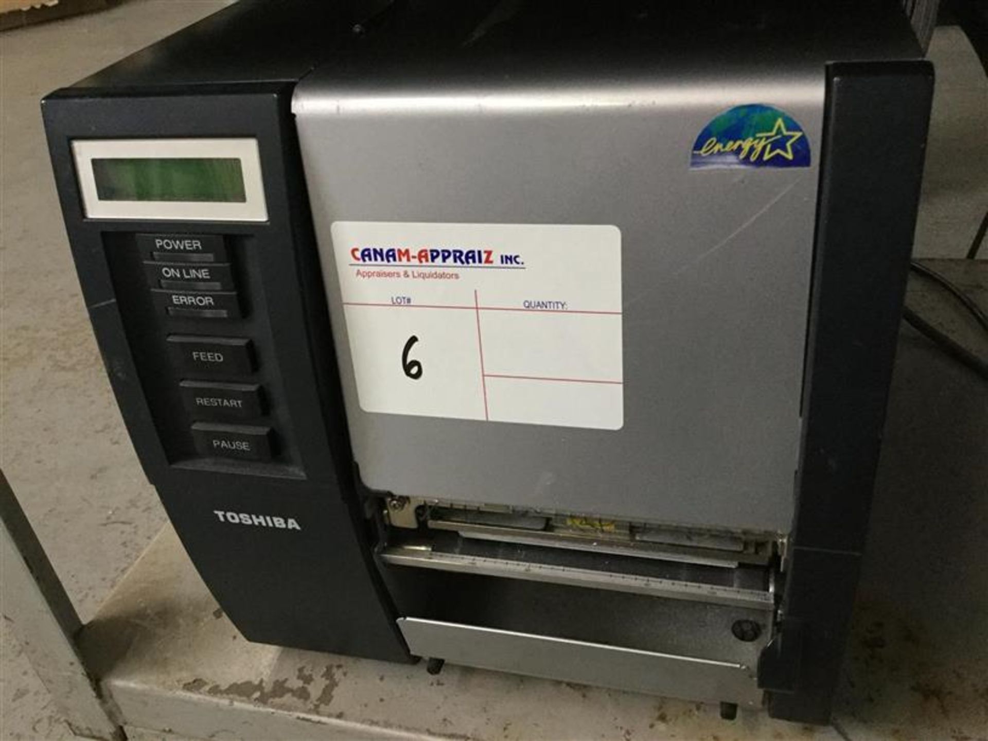 TOSHIBA BARCODE PRINTER B-SX4T-GS20-QM-R