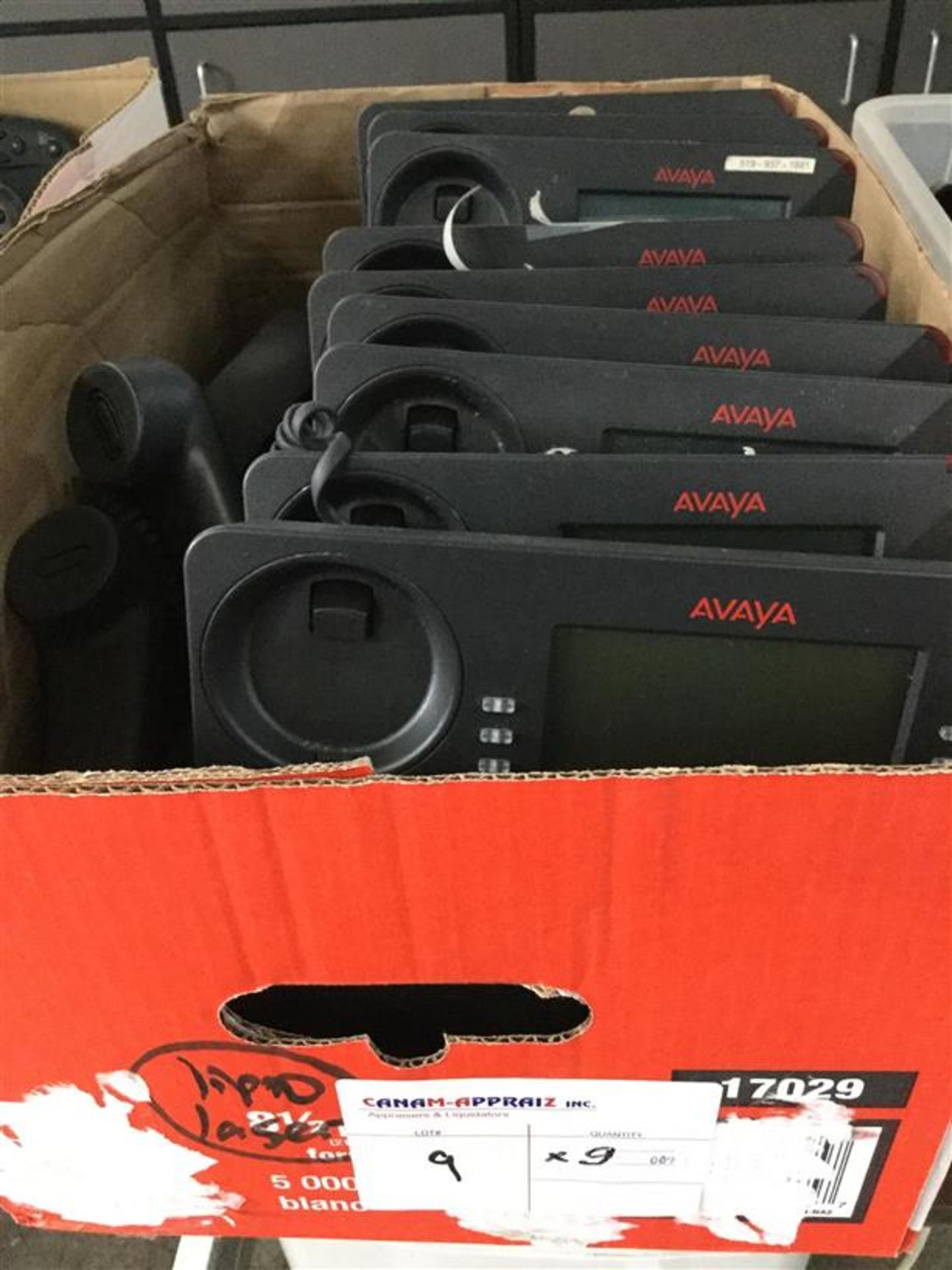 AVAYA TELEPHONES X 9 PCS. MODEL# 9608G