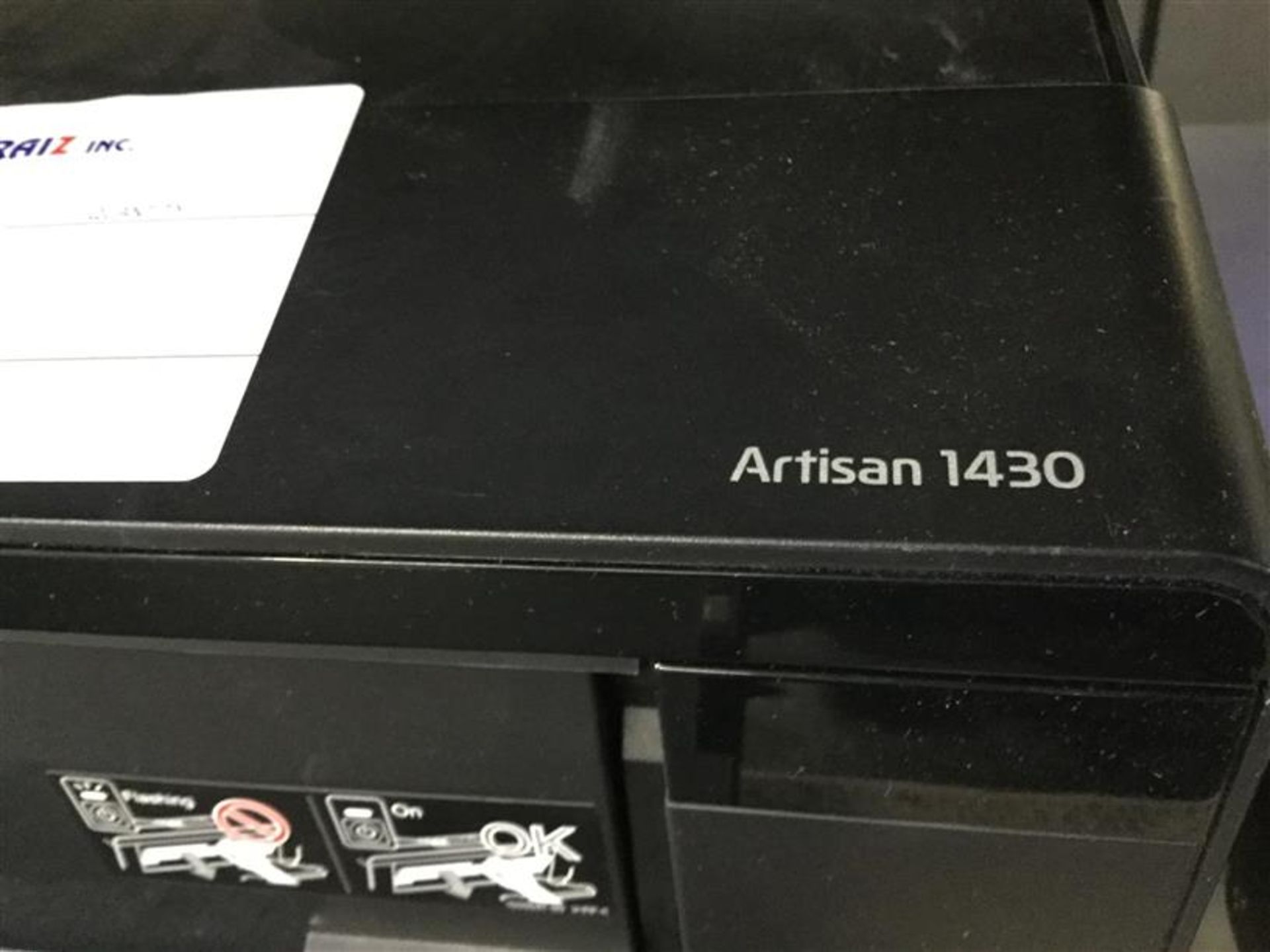 EPSON ARTISAN 1430 PRINTER. MODEL B472B - Image 3 of 4