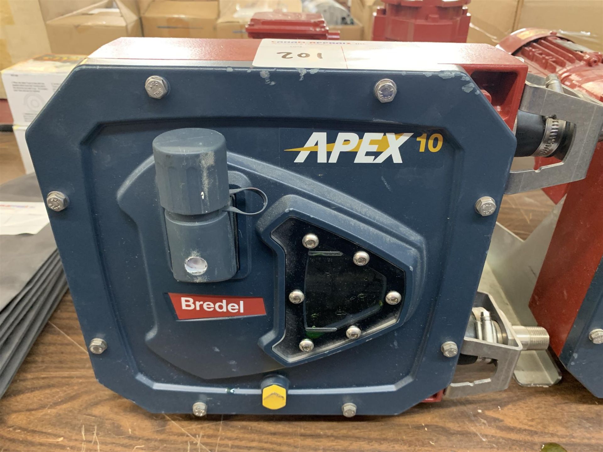 BREDEL - APEX 10 -TRANSFER DUTY HOSE PUMP - Flow Range - 2.8-280 l/hr