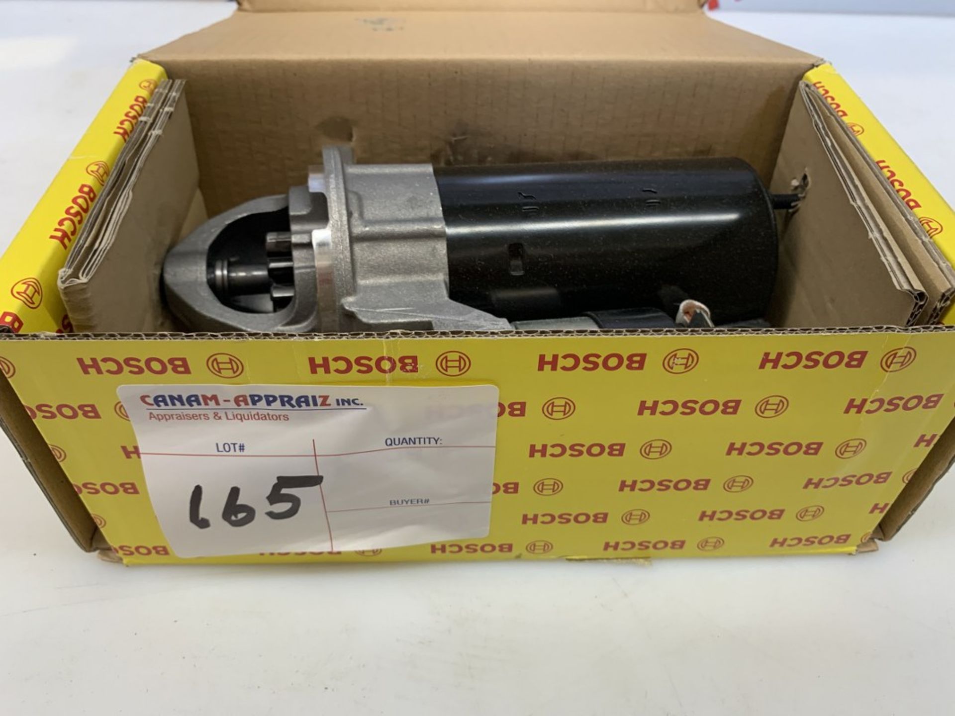 BOSCH - STARTER MOTOR REPACEMENT - MODEL # 0 001 109 369