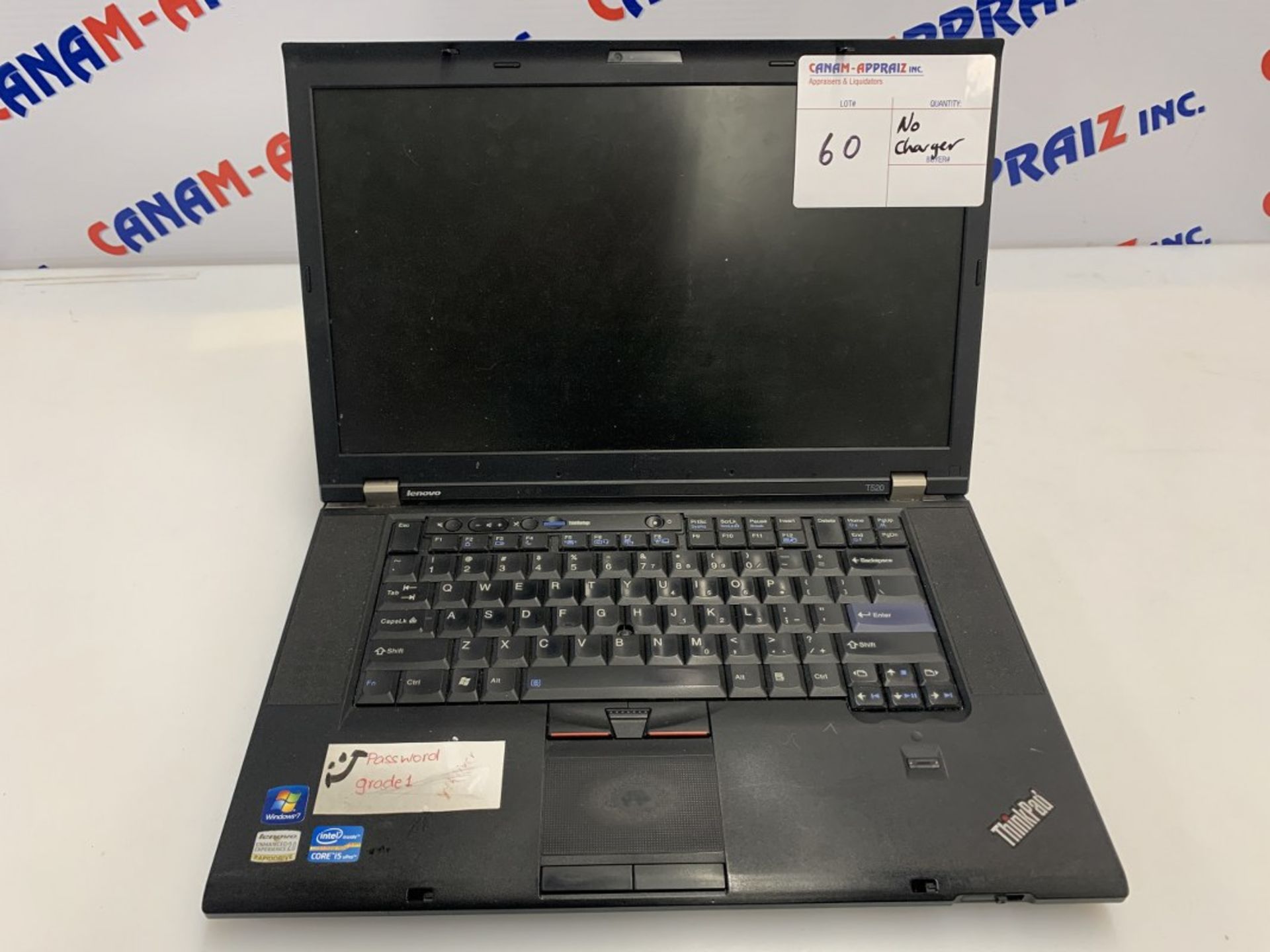 LENOVO - THINKPAD - MODEL # T520 (NO CHARGER)