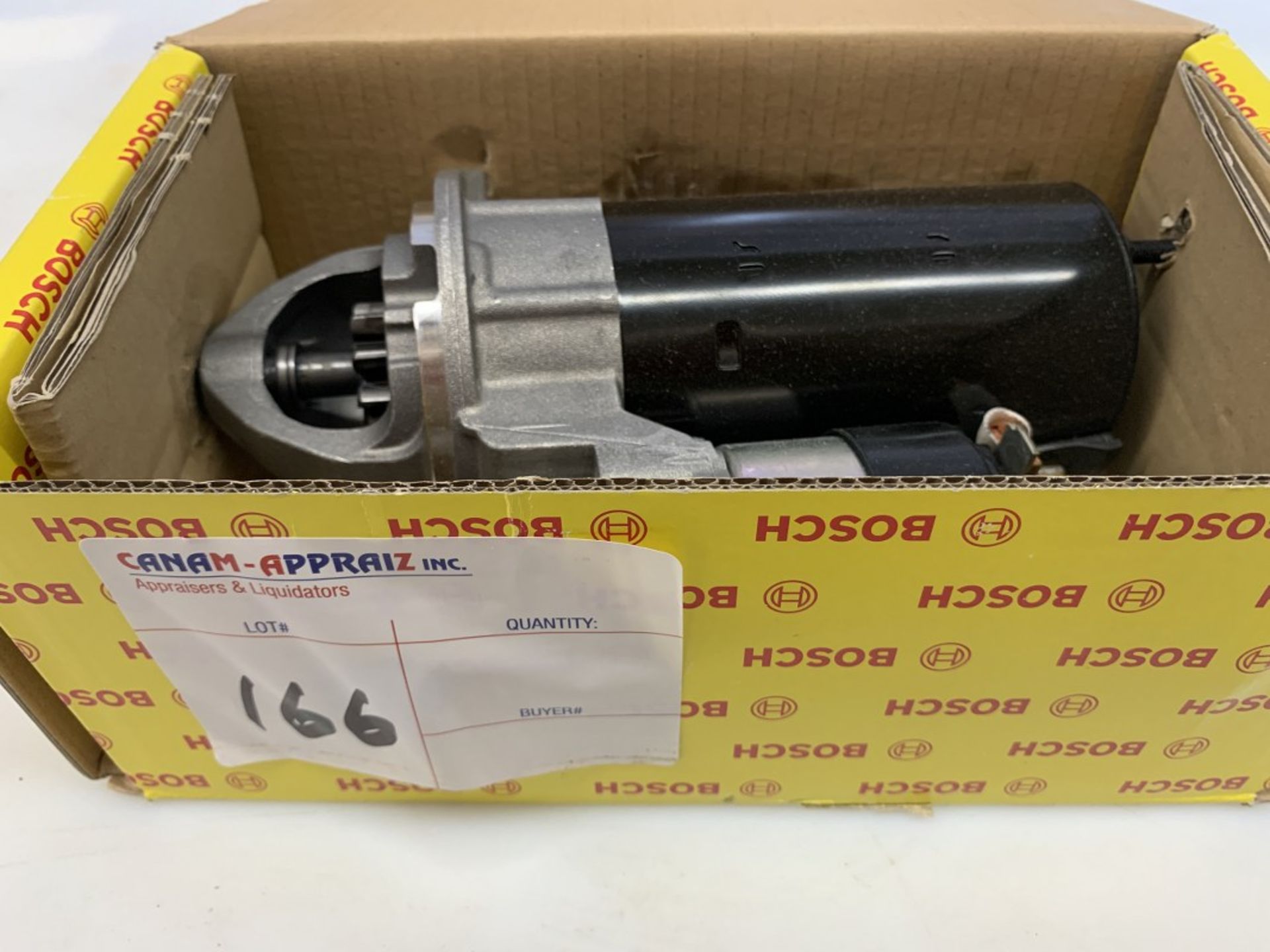 BOSCH - STARTER MOTOR REPACEMENT - MODEL # 0 001 109 369