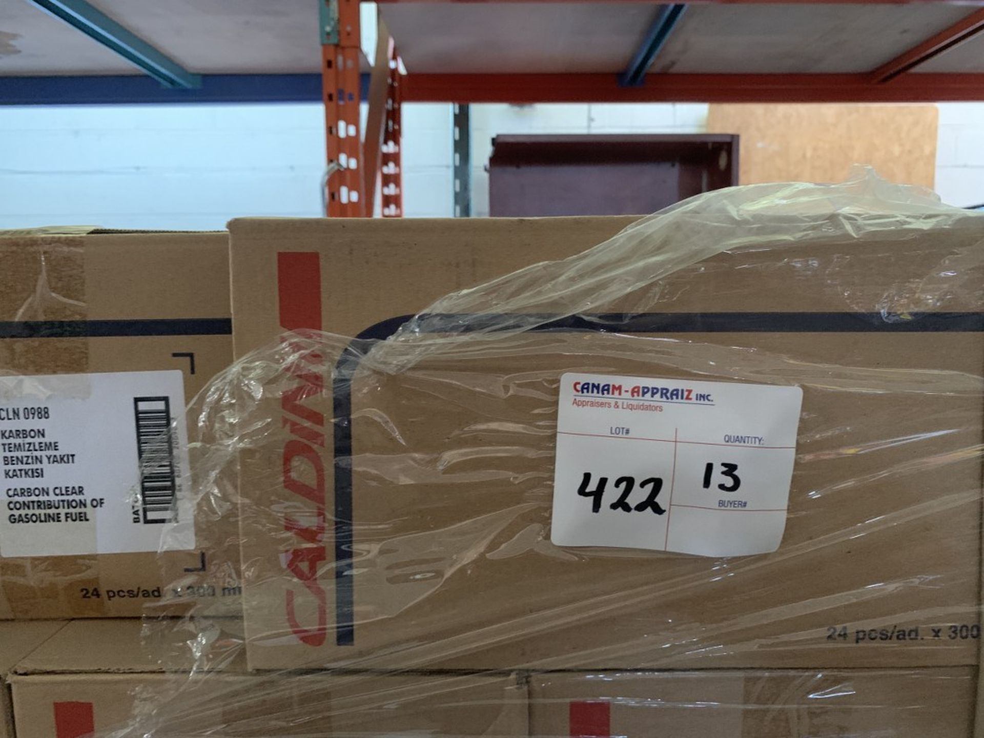 CALDINI - CARBON CLEAR CONTRIBUTION OF GASOLINE FUEL 300mL- 13 BOXES x 24 PCS/BOX - Image 2 of 2