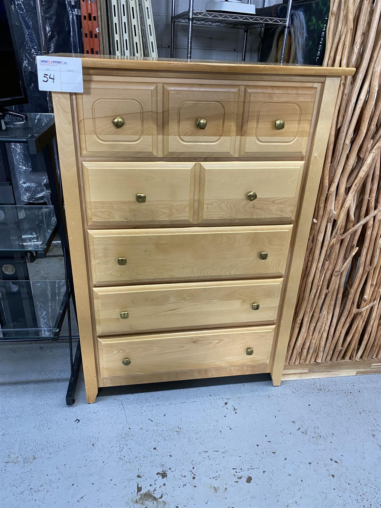 NATURAL WOOD DRESSER