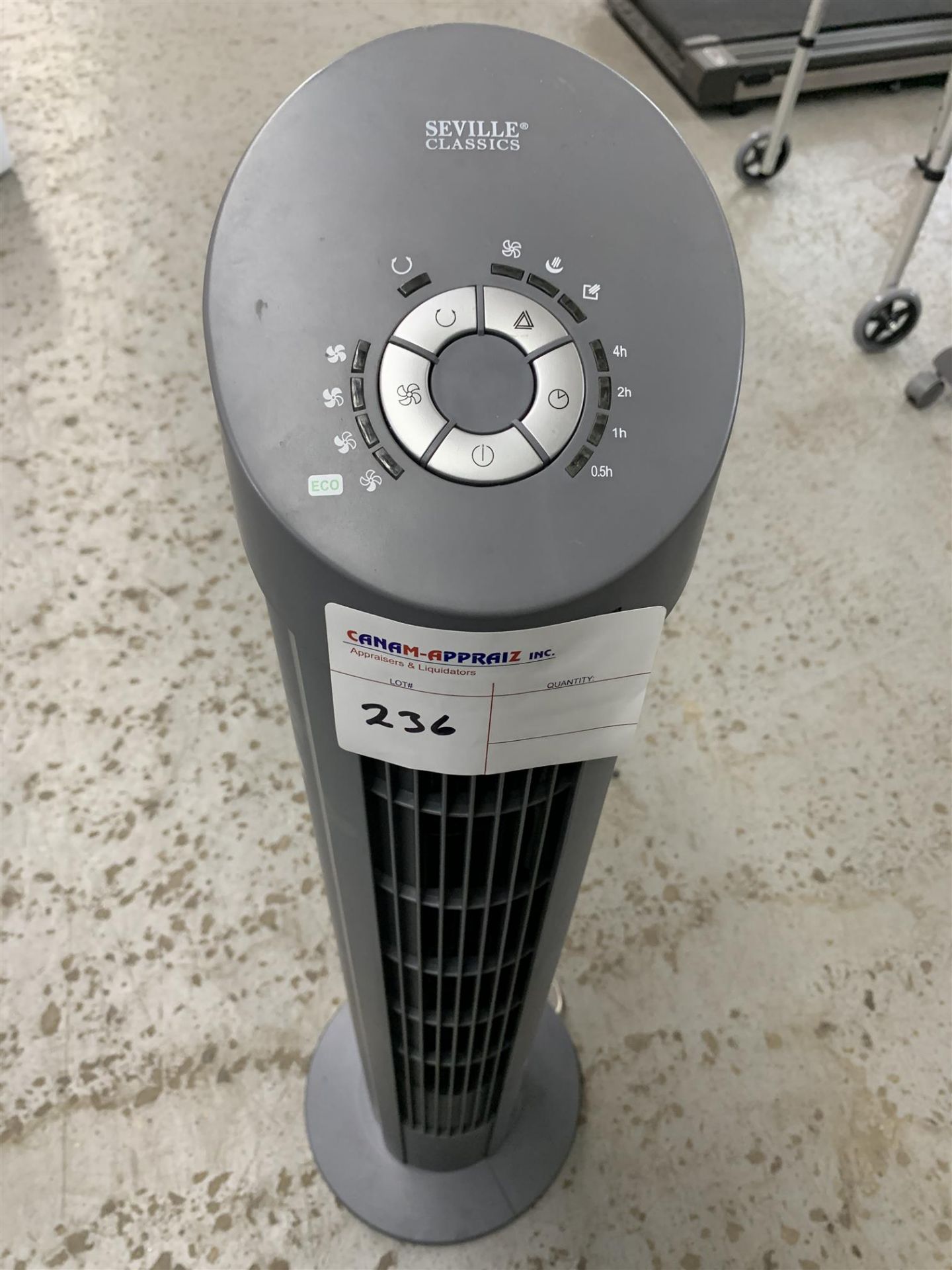 SEVILLE CLASSICS - UPRIGHT FAN/HEATER