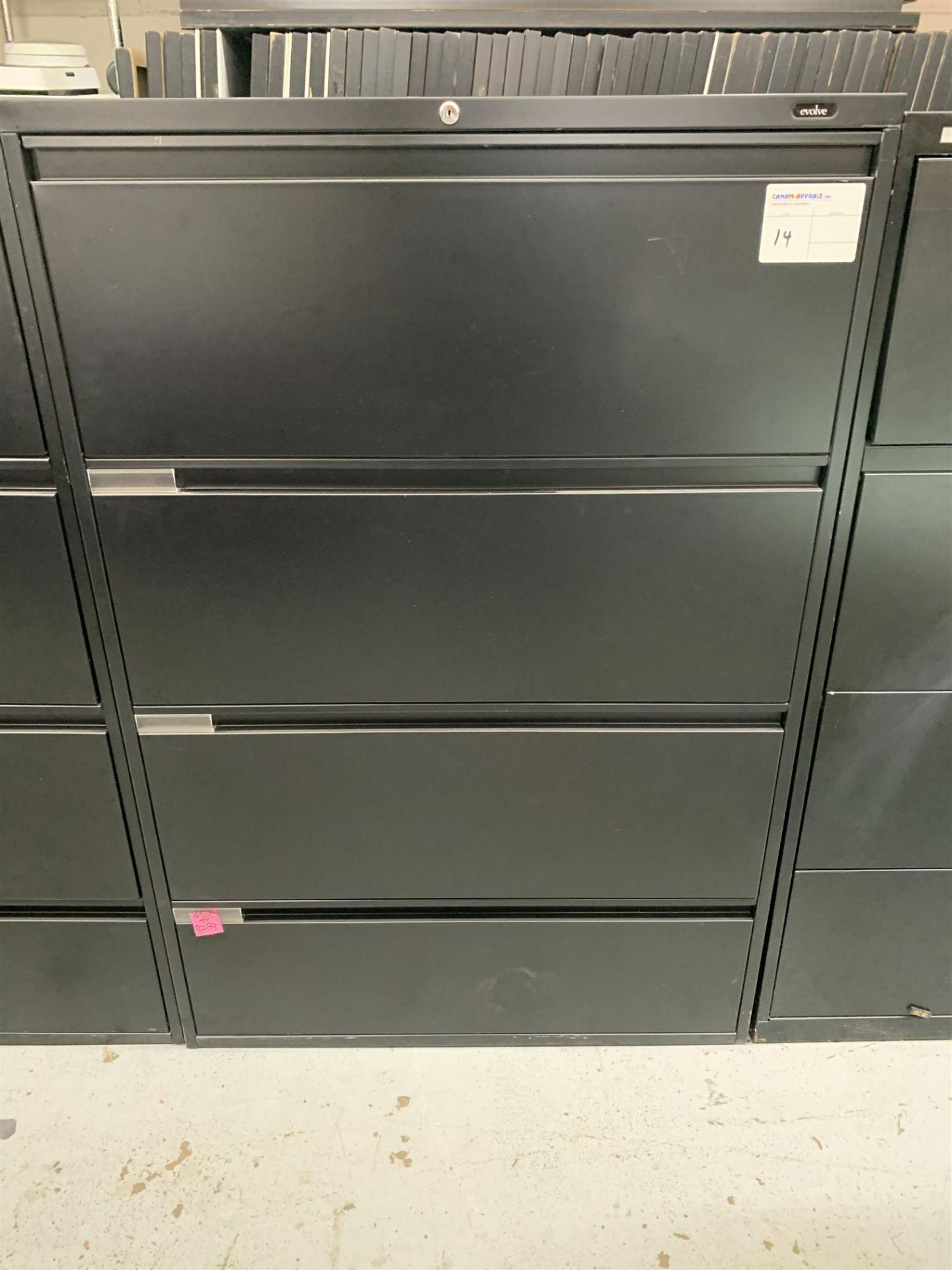 4 DRAWER LATERAL FILING CABINET