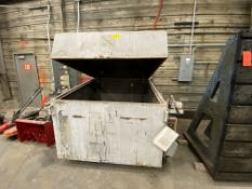 Kemak PW6036, heated rolling rotary parts washer, with (2) horizontal and (2) vertal spray bars,