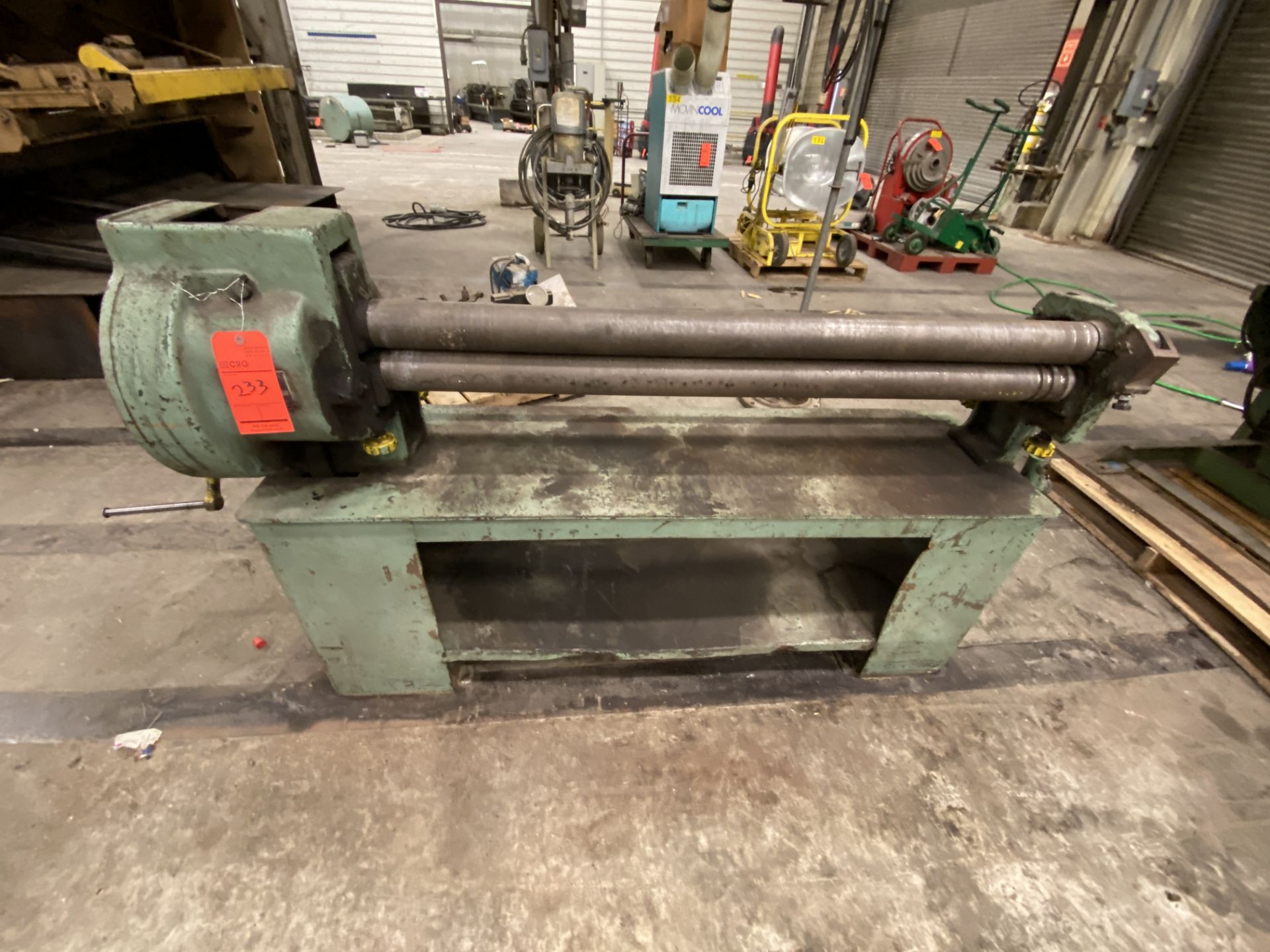 Peck Stow and Wilcox MN: 418E 48" 16-18 gauge pyramid bending roll