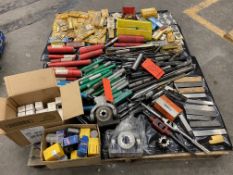 Lot of assorted perishable tooling toolholders and colletts, including approx (50) new Collets, (