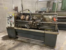 Clausing Colchester engine lathe, 15" swing x 64" BC, 15 - 2000 RPM spindle speeds, with (2) 10" 3-