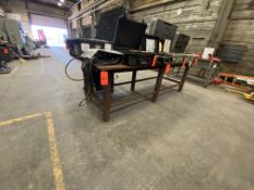 HD steel welding table, 48" x 120" x 38" high