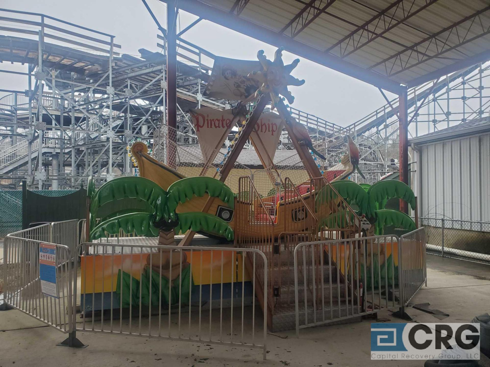 2019 Mini Pirate Ship arc swing ride