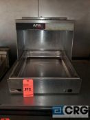 AP Wyott counter top stainless steel fried food warmer