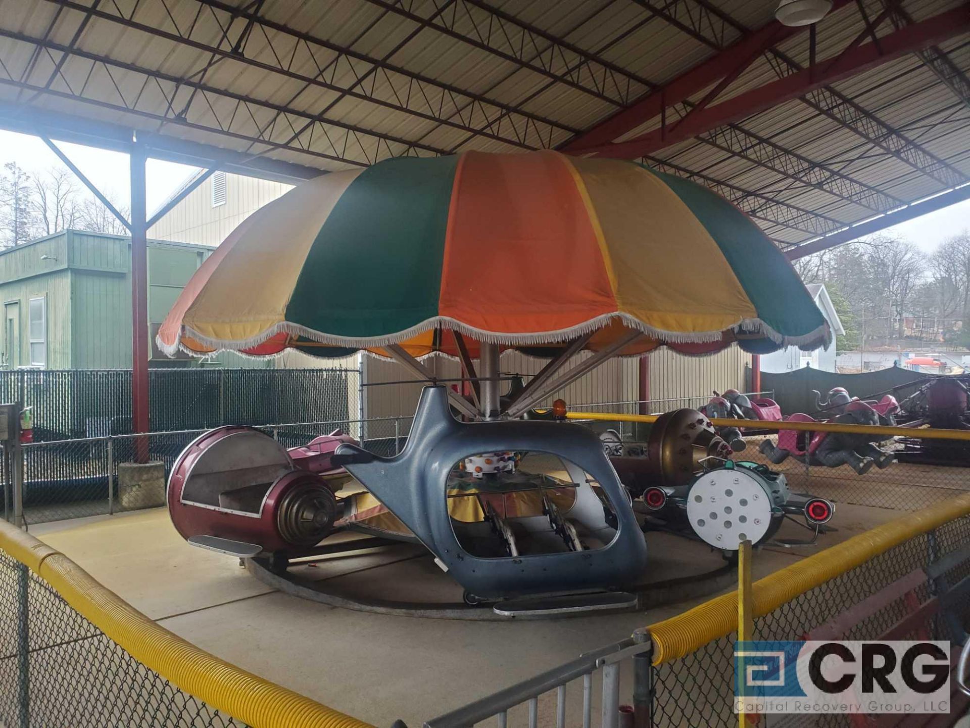 Hampton Space Ships Umbrella circular Ride