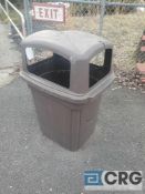 Lot of (20) plastic trash cans (LOCATED AROUND THE PARK)