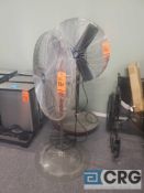 Lot of (2) Global 36 inch pedestal fans