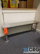 4 ft X 12 in. S.S. clean room bench