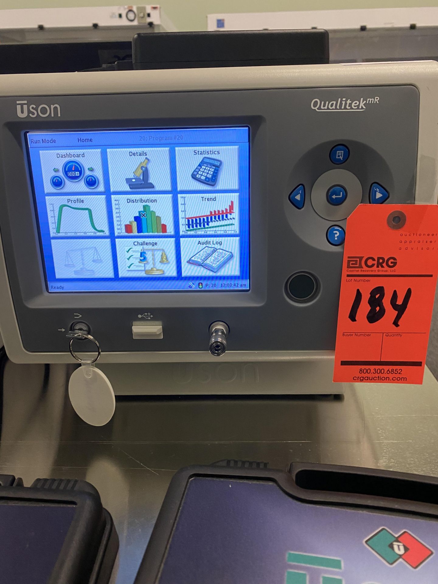 Uson Qualitek MR 1-Channel Pressure and Leak Tester - Image 2 of 2