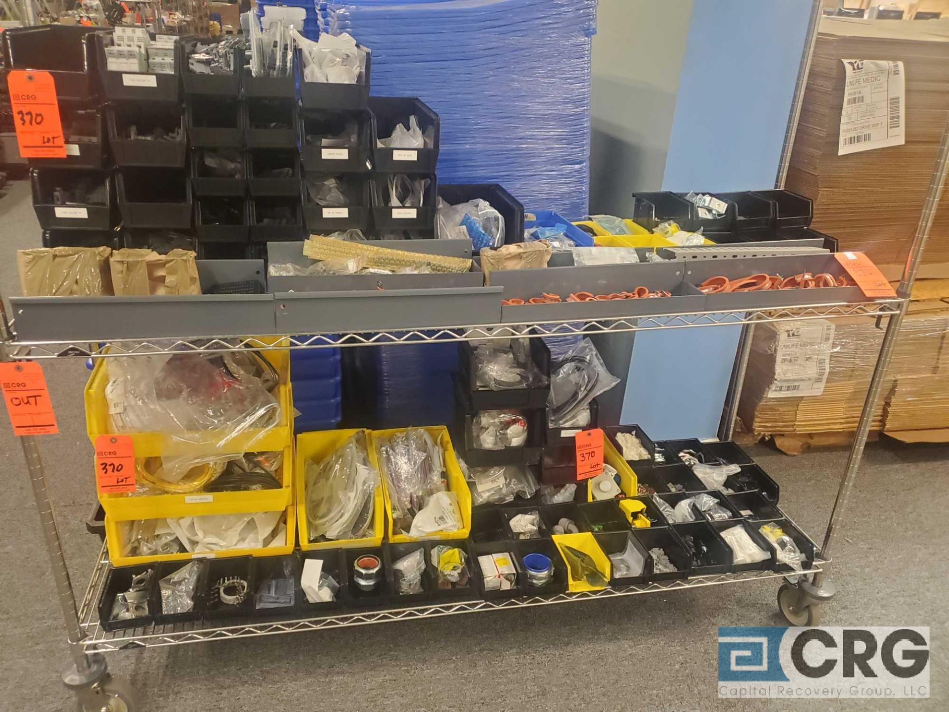 Lot of asst hardware including pipe brackets, screws, fittings, connectors etc - Image 2 of 2
