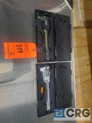 Lot of (2) Mitutoyo 6 inch digital calipers with cases