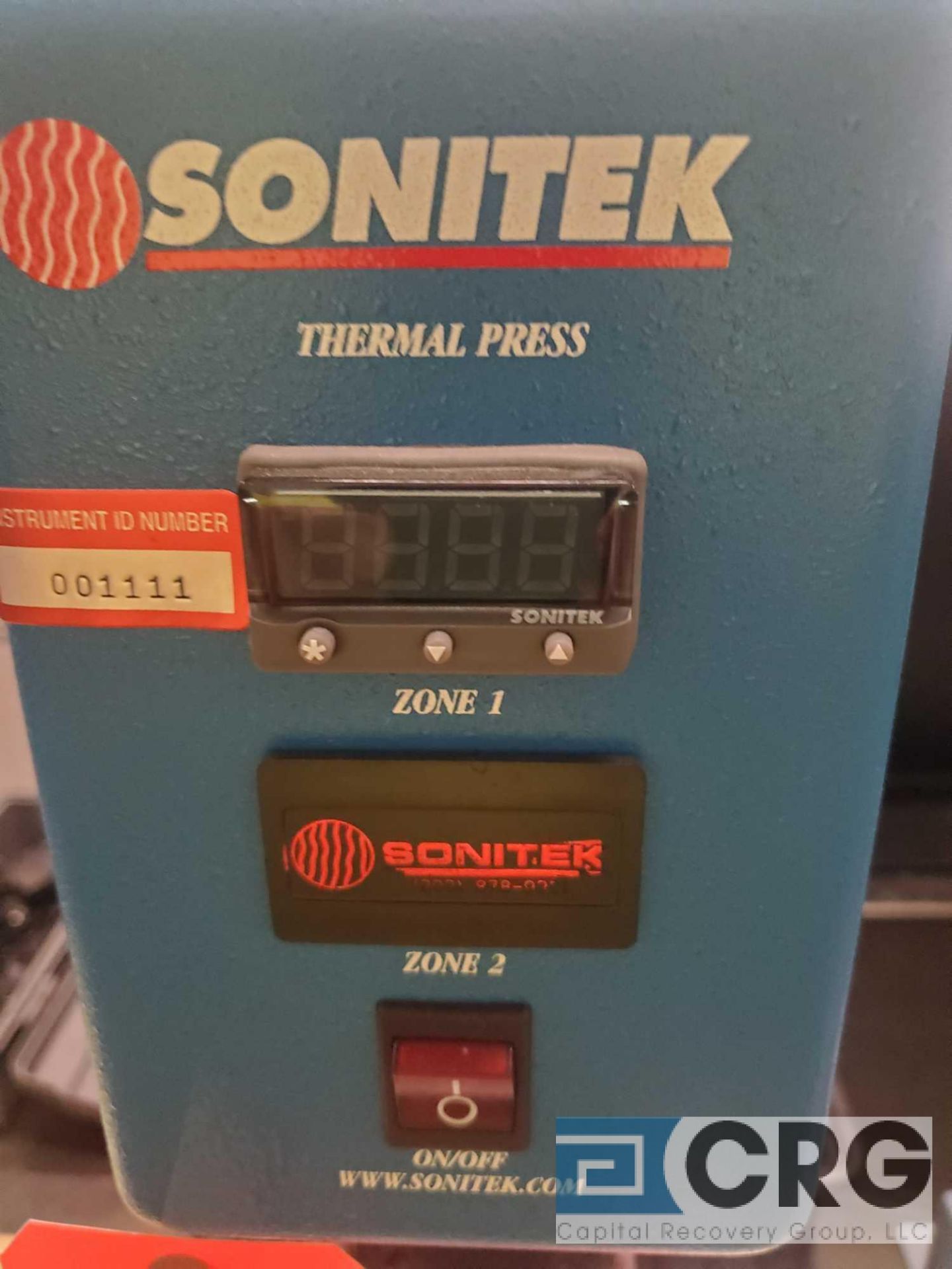 Sonitek Thermal Press TS 101/1 120 volt 1 phase - Image 3 of 4