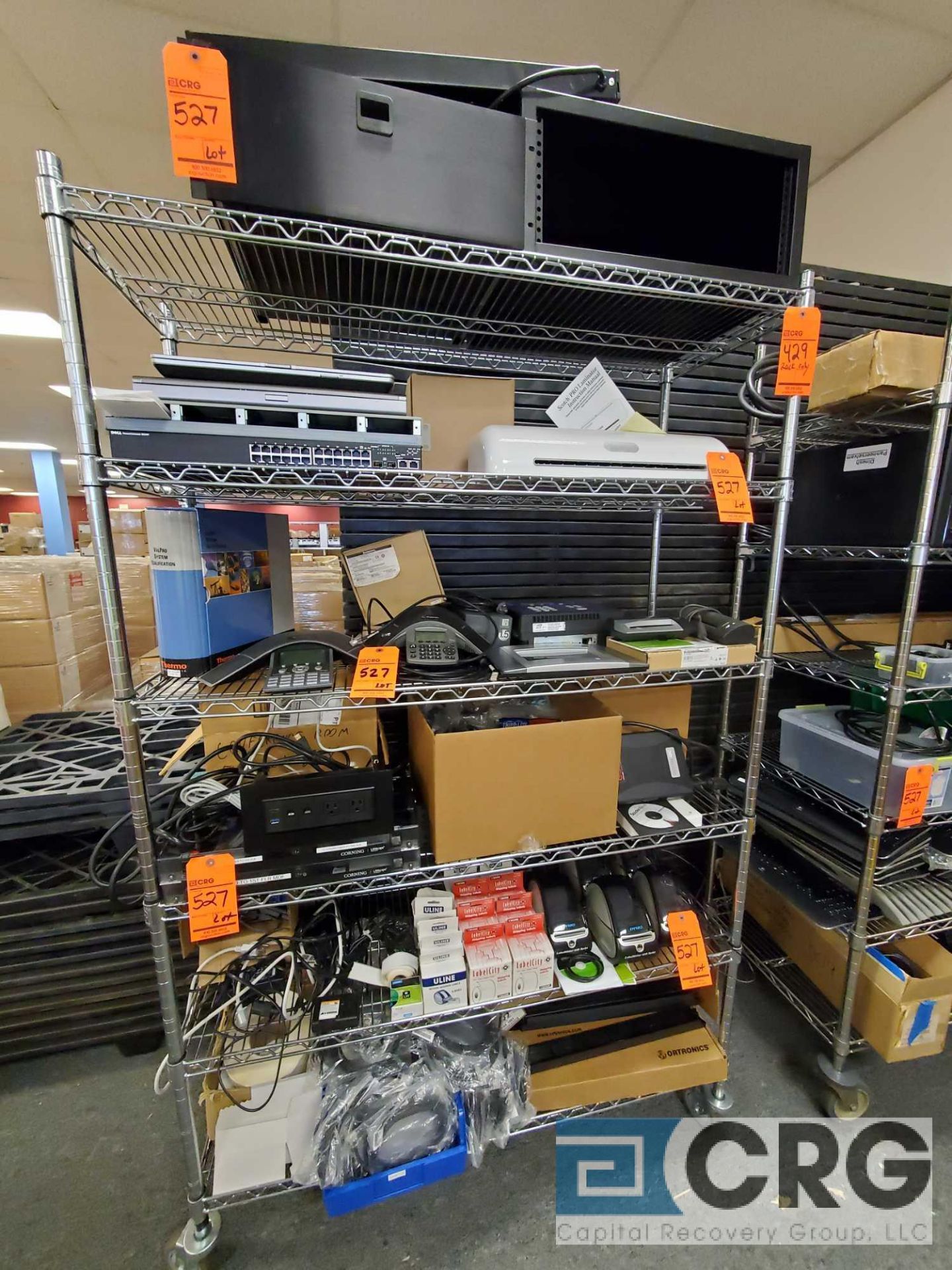 Lot of assorted to include, battery backups/surge protectors, computer power chords, cordless