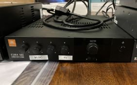 Lot of (7) assorted commercial audio amplifiers