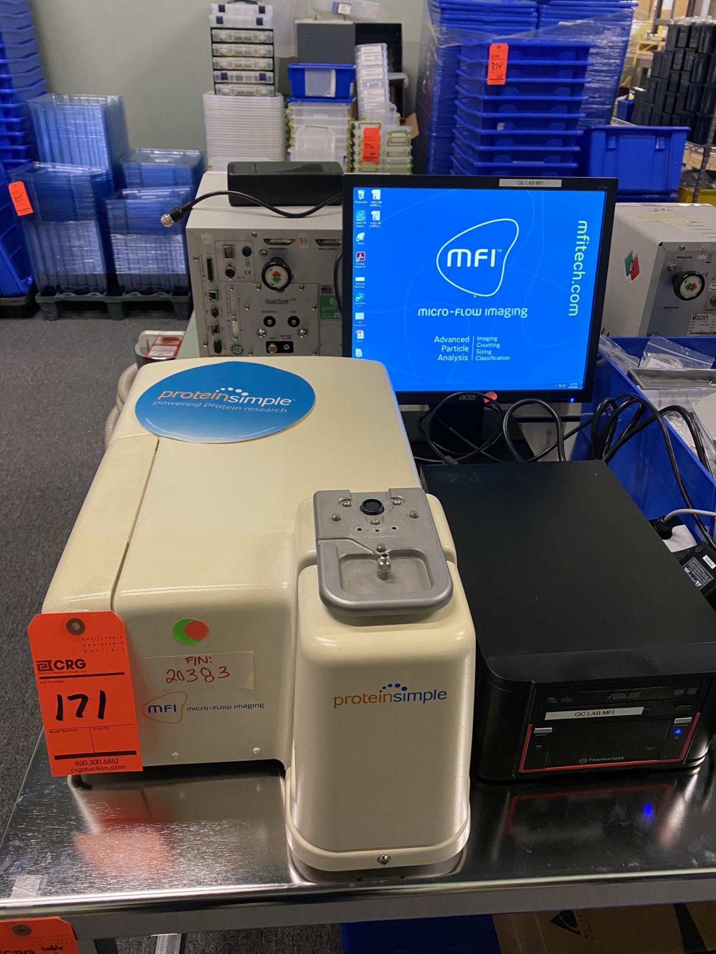 ProteinSimple MFI-5100 micro-flow imaging machine