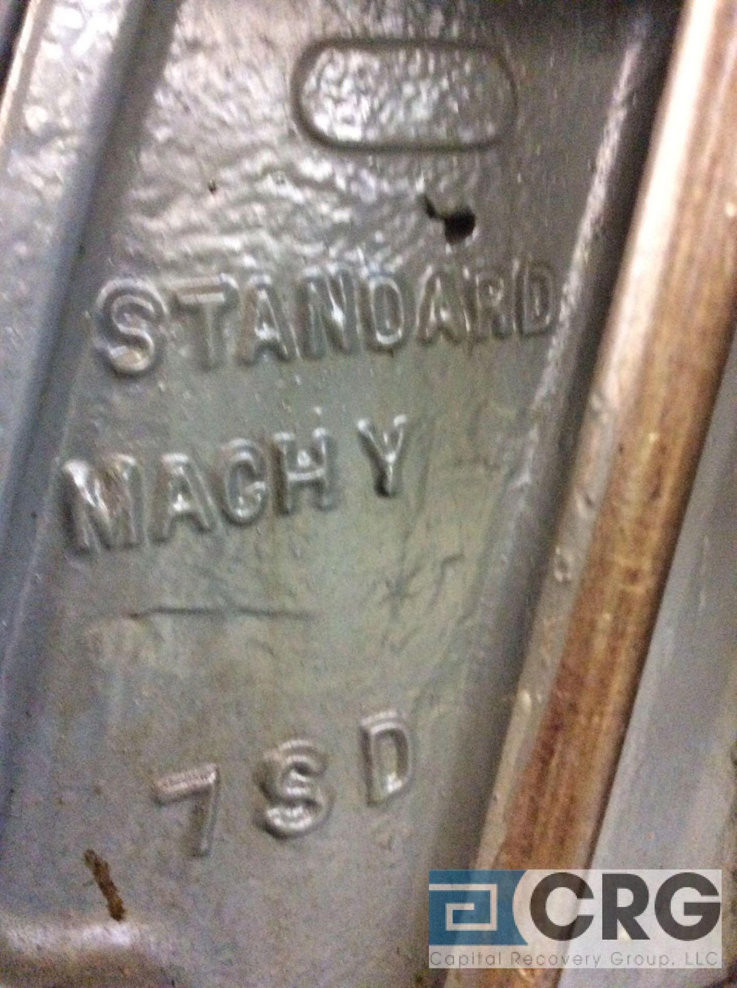 Standard Machinery m/n 7SD, punch press, 88 strokes per minute, flywheel at 1 1/4 inch (LOCATED ON - Image 2 of 3