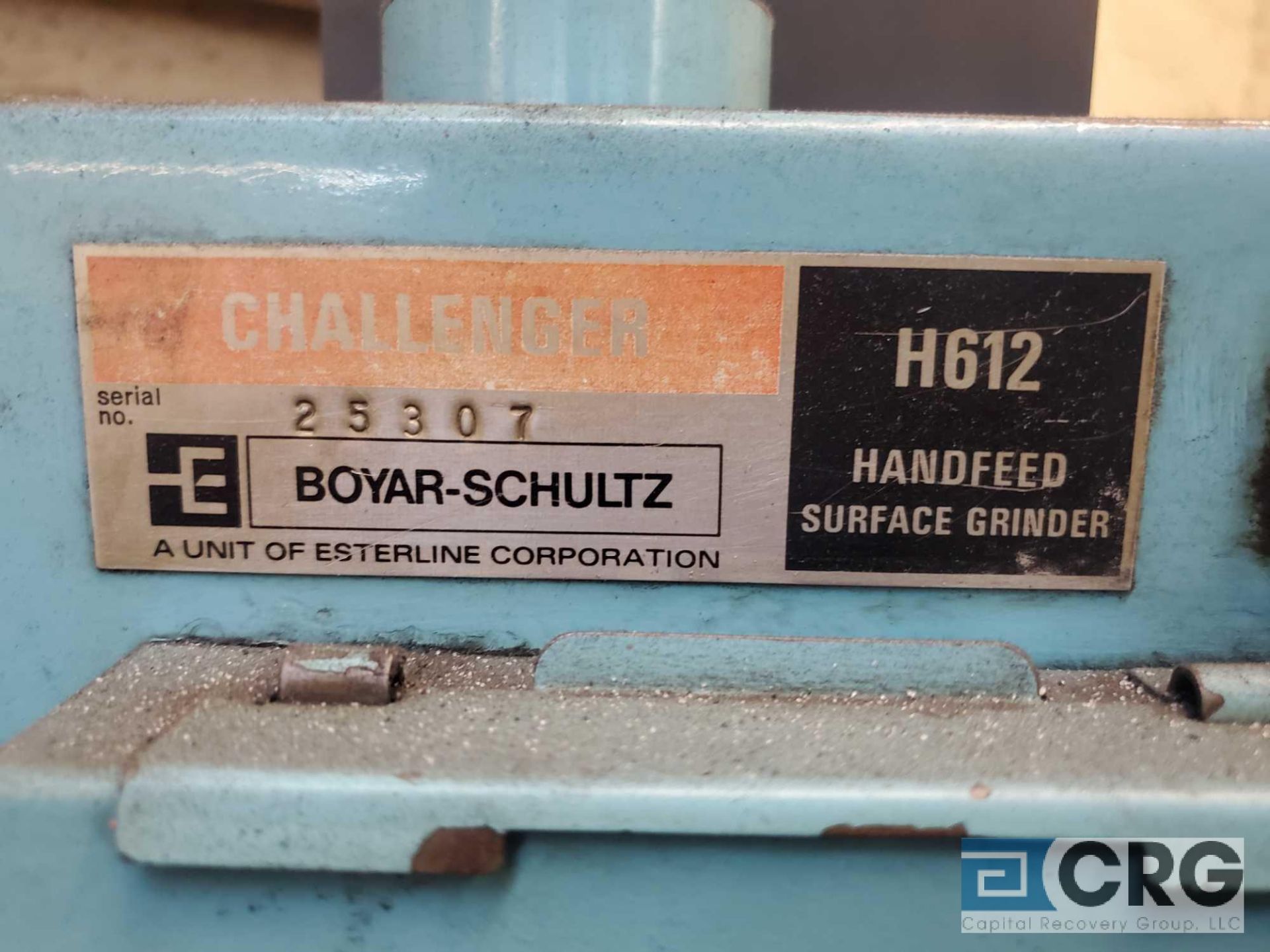 Boyar Schultz HR612 surface grinder, 8 inch capacity wheel, Walker Ceramax 6 X 12 inch mag chuck, - Image 5 of 6