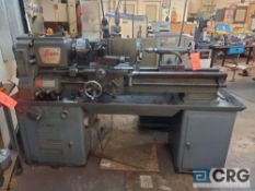 Logan 6561H engine lathe, 15 X 40 BC, tailstock, center rest, compound slide table, 3 phase (LOCATED