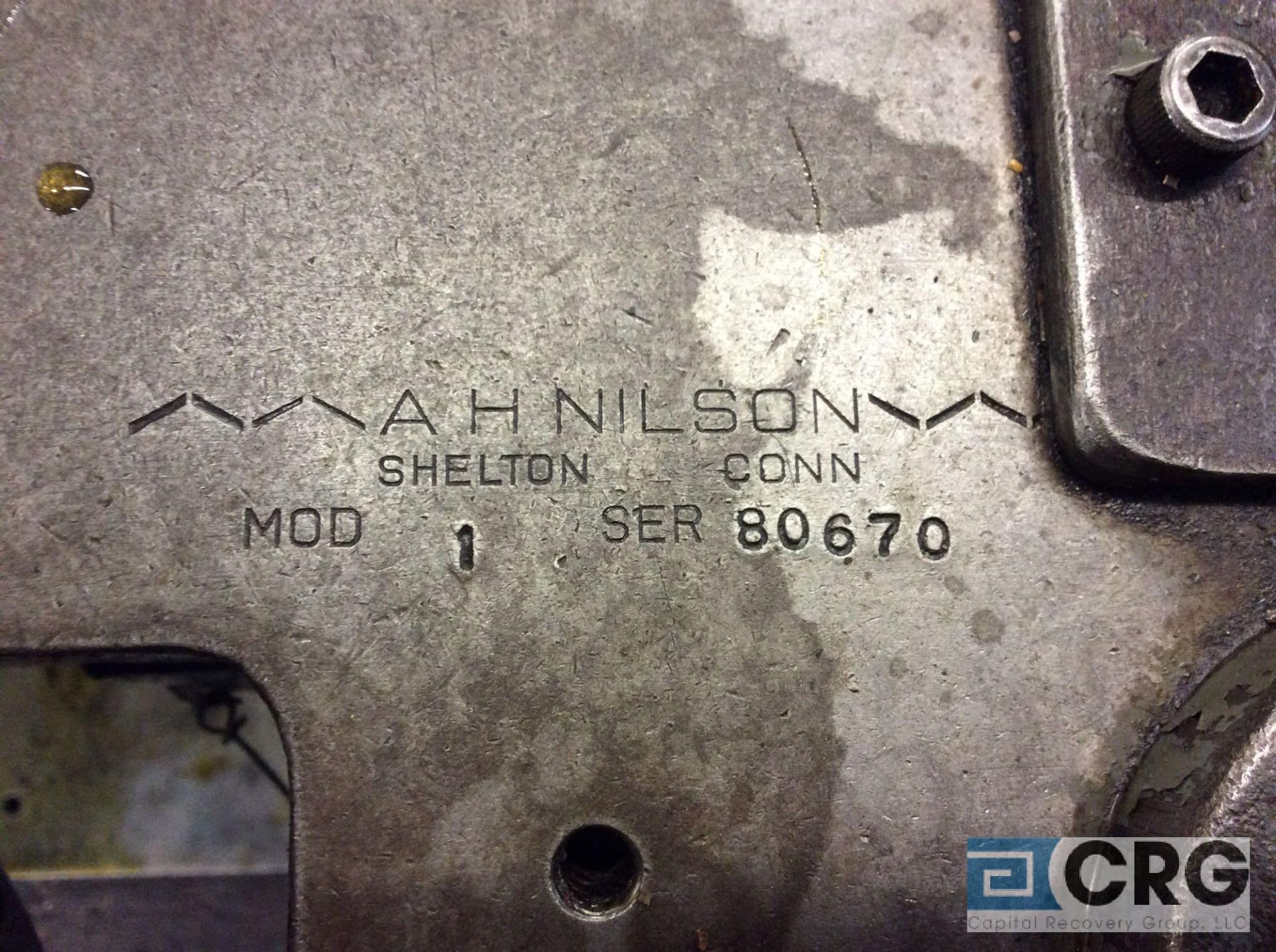 Nilson Fourslide, mn S1F, sn 80670, 1/32 max wire diameter, 1 1/4 max width flat stock, 8 inch - Image 4 of 4