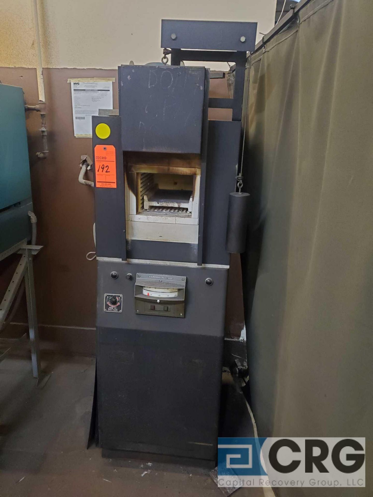 Grieve FMPC-8126 furnace, 8 X 6 X 12 inch capacity, 2000 degree max, 208 volt, 3 phase(LOCATED ON