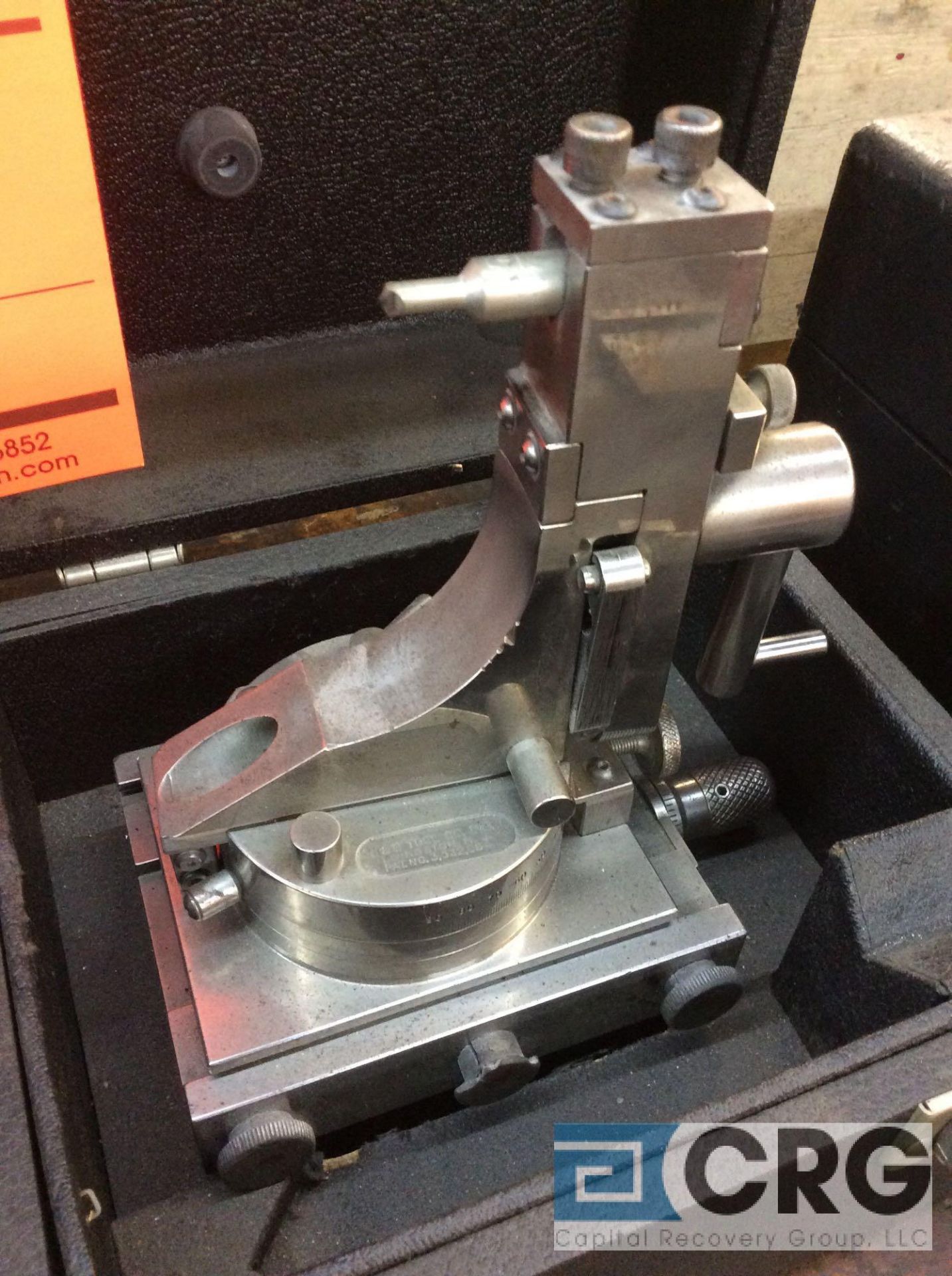 Harig high precision radius wheel dresser with case (LOCATED IN TOOL ROOM MACHINE SHOP) - Image 2 of 2