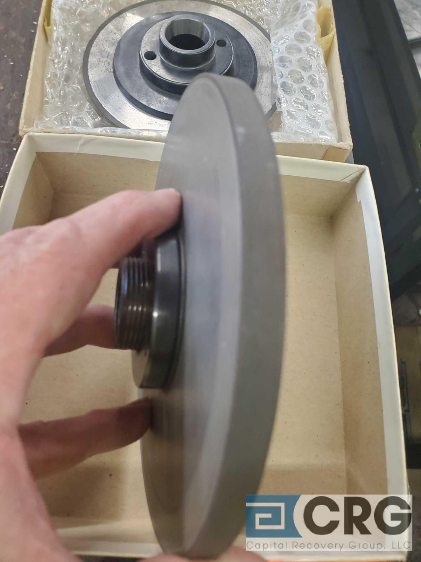 Lot of (2) asst carbide grinding wheels (LOCATED IN TOOL ROOM MACHINE SHOP) - Image 2 of 3