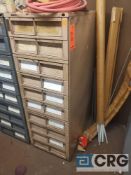 10-drawer steel parts cabinet (LOCATED IN TOOL ROOM MACHINE SHOP)