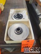 Lot of (2) asst carbide grinding wheels (LOCATED IN TOOL ROOM MACHINE SHOP)