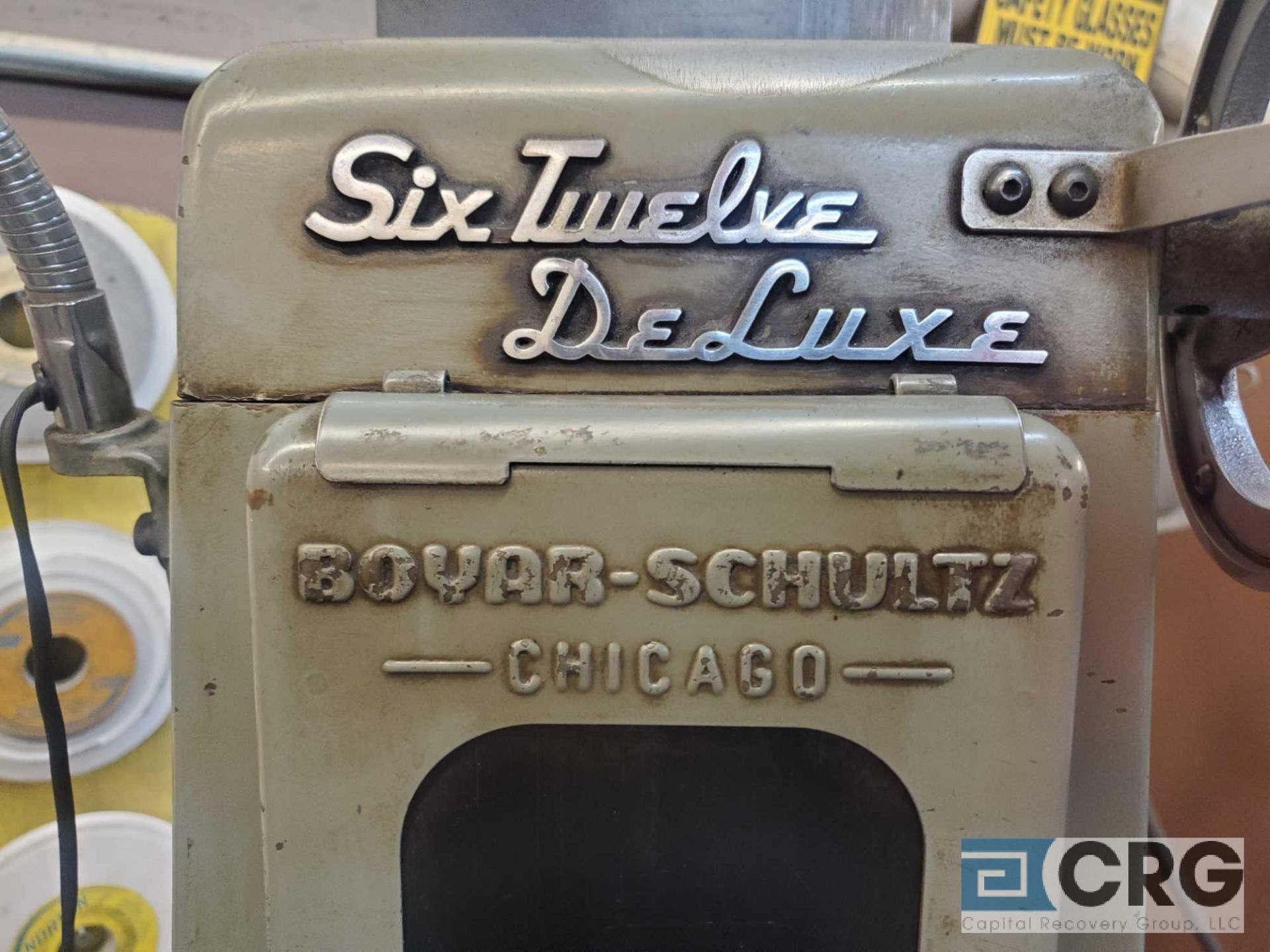 Boyar Schultz 612 Deluxe surface grinder, 8 inch capacity wheel, Walker 6 X 12 inch mag chuck, 1 HP, - Image 6 of 6