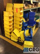 Lot of plastic parts bins (LOCATION: 2ND FLOOR)