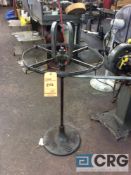 Lot of (3) rotary uncoiler stands (LOCATED ON 1ST FLOOR PRODUCTION AREA)