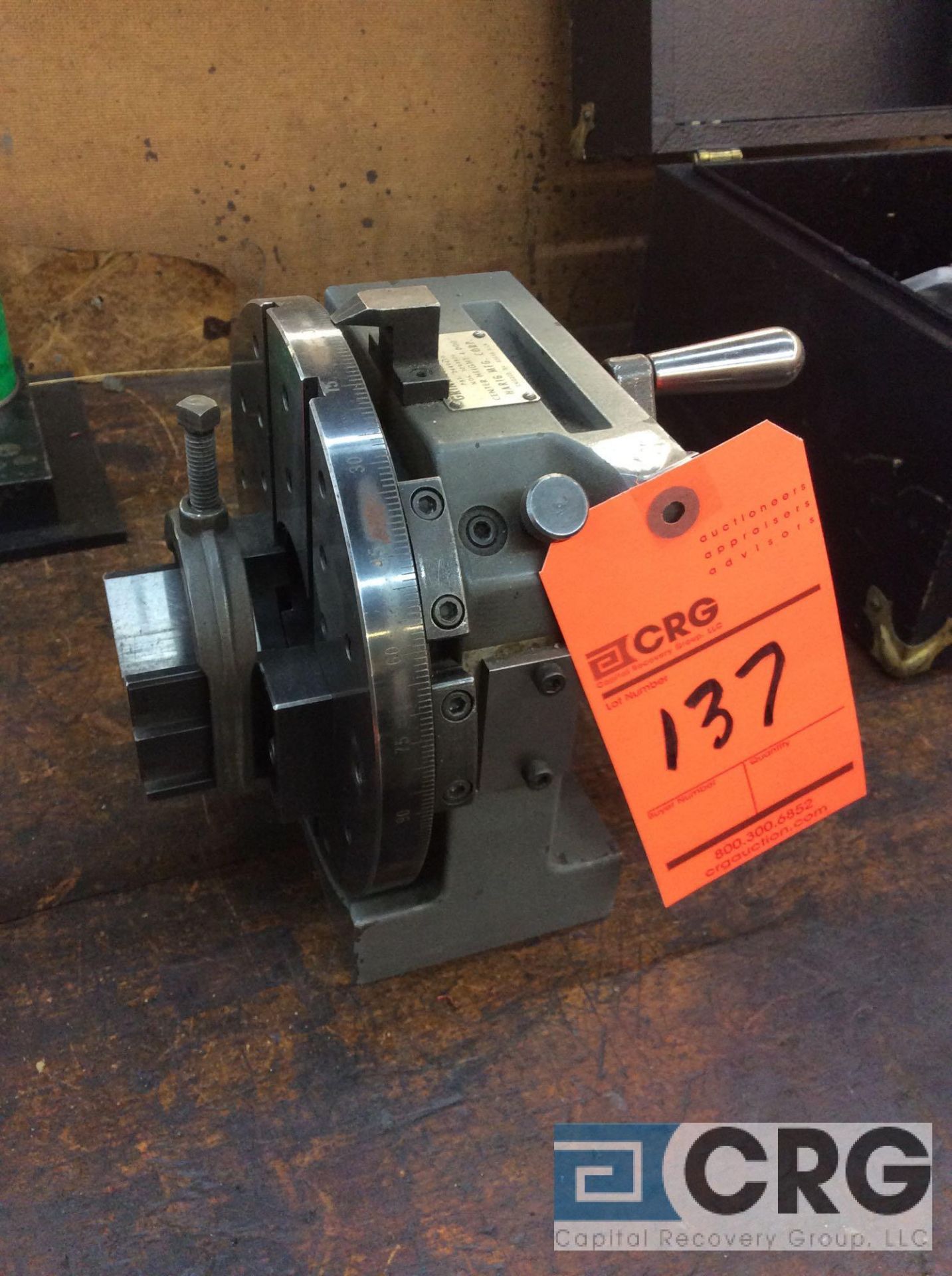 Harig Grind All #2 V-Block grinding fixture and Indexing spacer (LOCATED IN TOOL ROOM MACHINE SHOP)