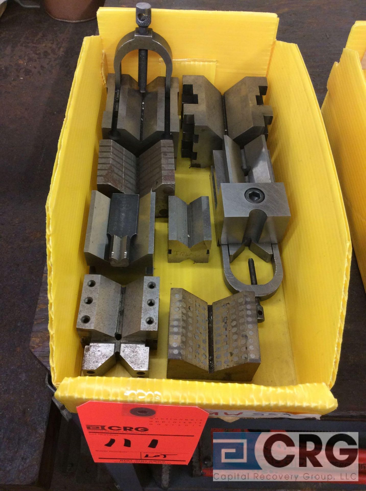 Lot of asst V-blocks (LOCATED IN TOOL ROOM MACHINE SHOP)