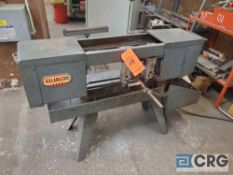 Kalamazoo 7AW horizontal bandsaw, 7 inch throat, 1 HP, 1 phase with 3rd arm stand (LOCATED ON 1ST